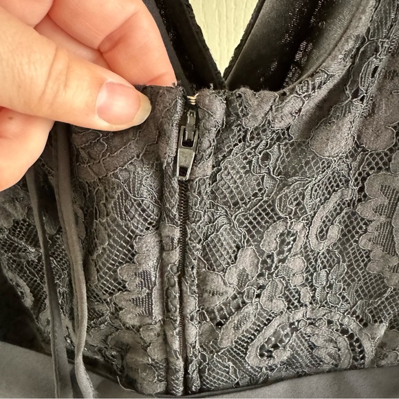 Trixxi Black Lace Romper - Picture 11 of 14